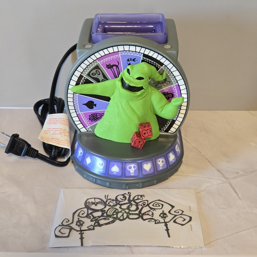Nightmare Before Christmas‎ Oogie Boogie Casino Disney Scentsy Wax Warmer NIB